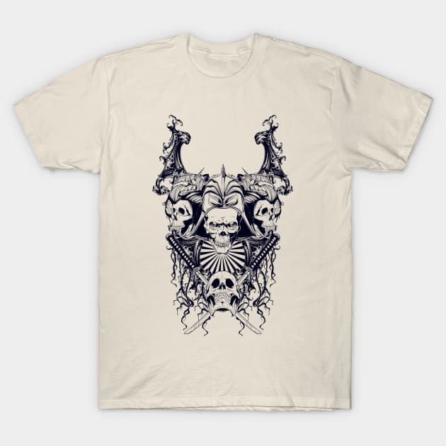 Death Warrior T-Shirt by UrbanBlazeStudio